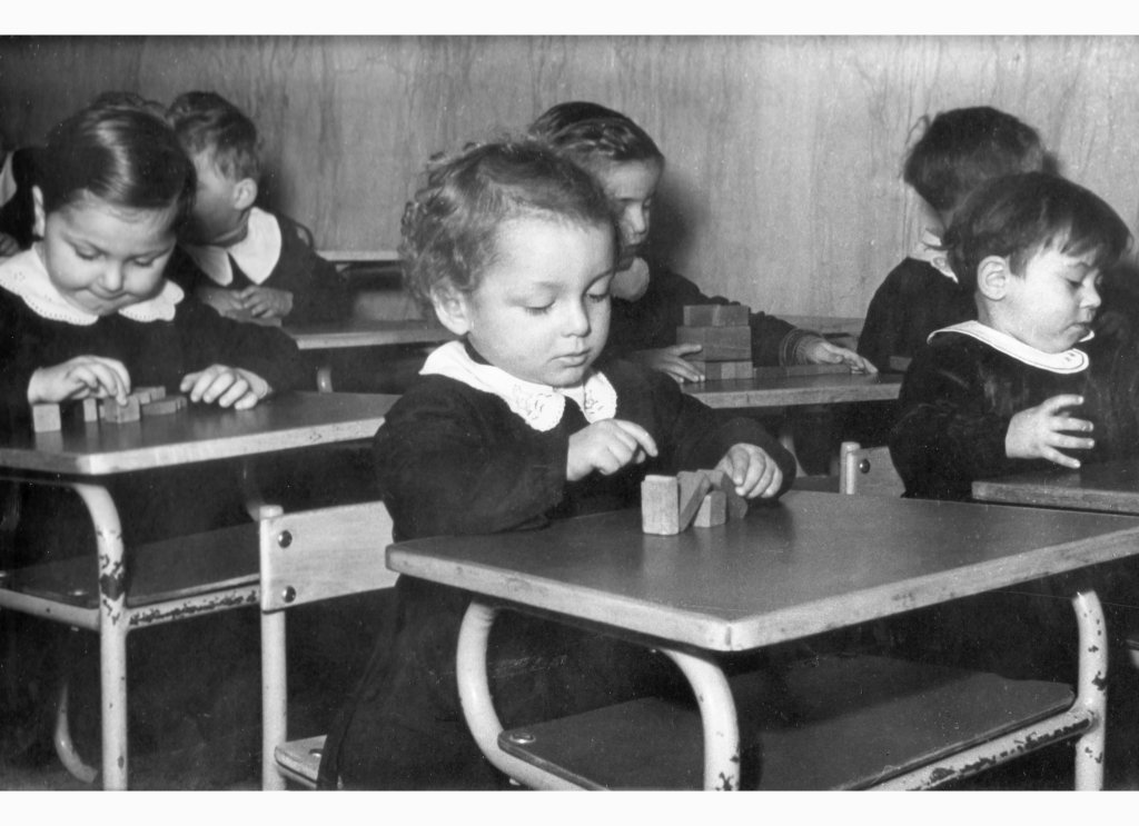 A.Marastoni, S.Sorio, T.Pavarini dalle Suore 1950